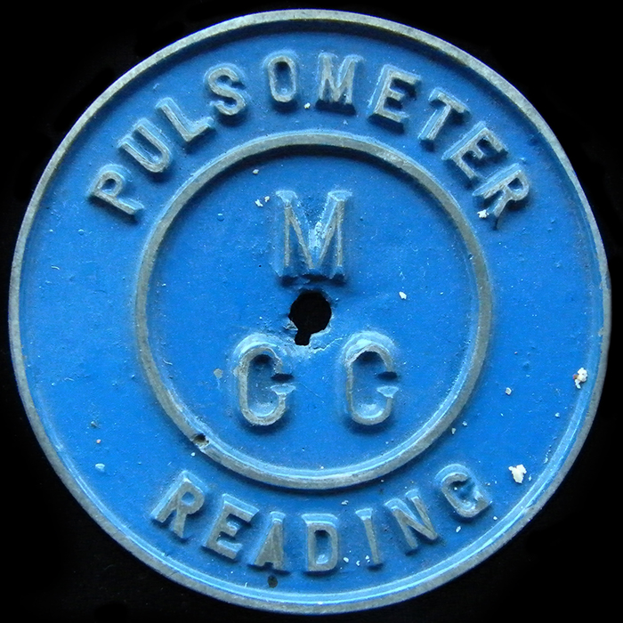 Pulsometer Motor Cycle Club car badge