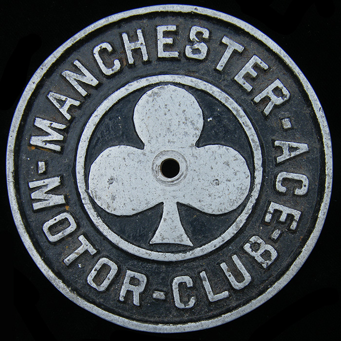 Manchester Ace Motor Club car badge