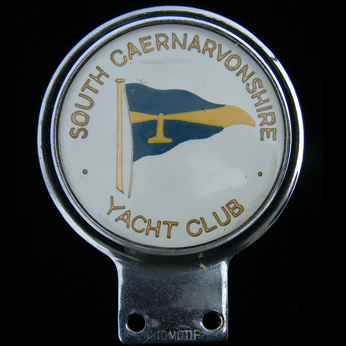 South Caernarvonshire Yacht Club car badge