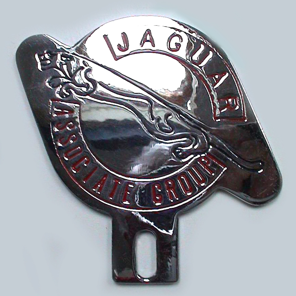 Jaguar Associate Group of California Car badge