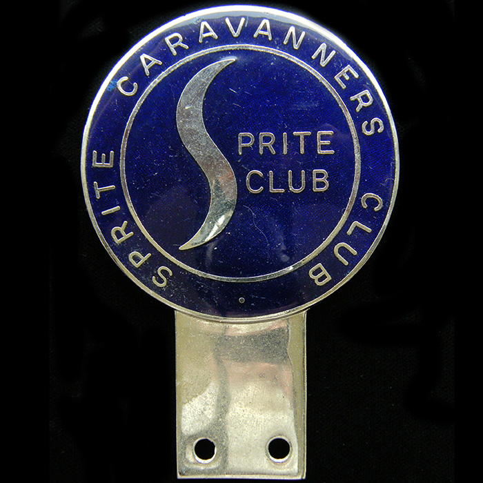 Sprite Caravanners Club Car Badge