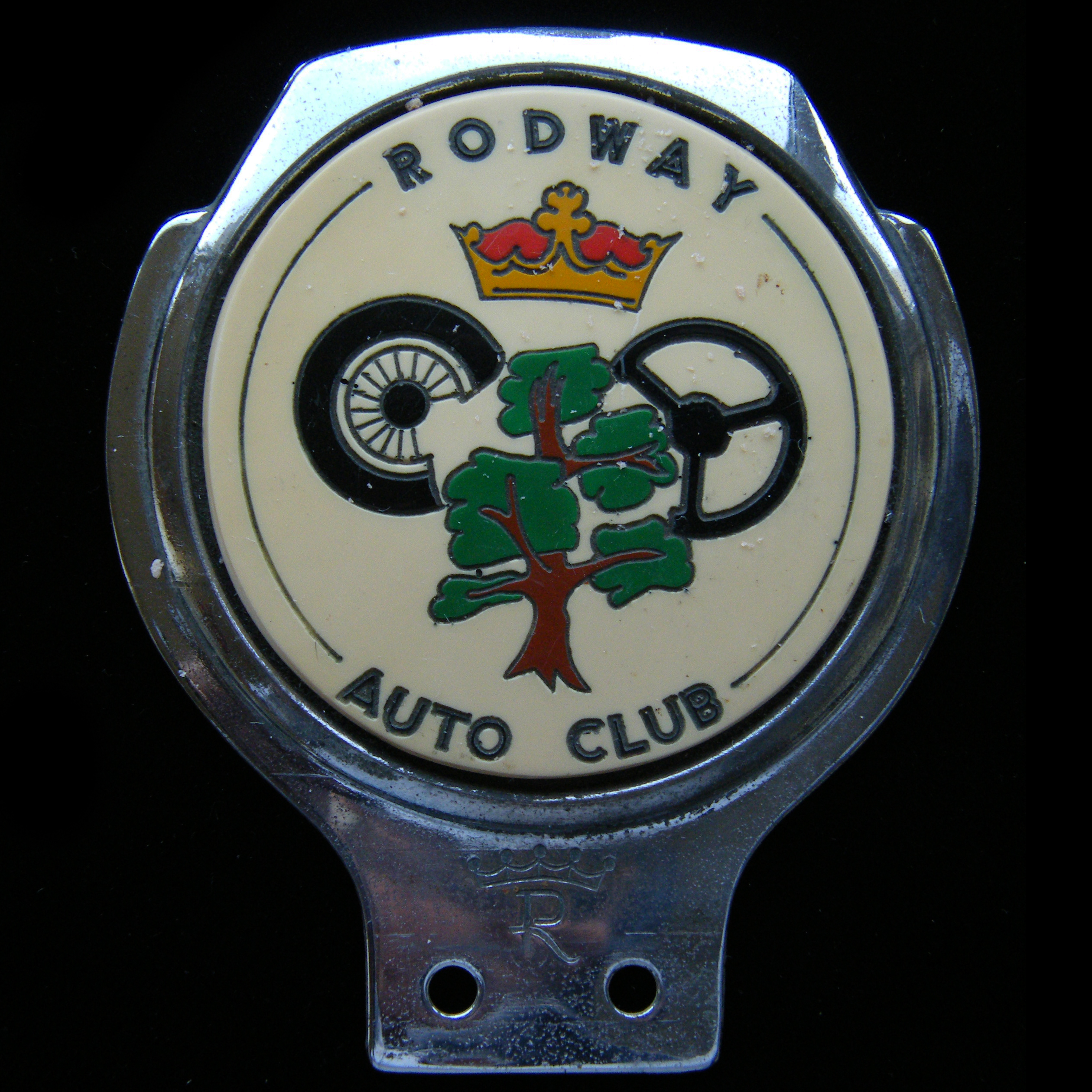 Rodway Auto Club car badge