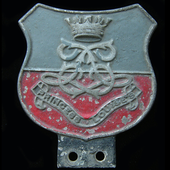 Princess Louise Regiment car badge