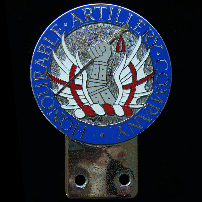 Honourable Artillery Company car badge