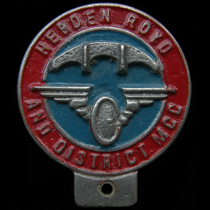 Hebden Royd and District Motor Cycle Club badge