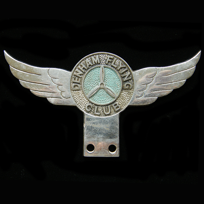 Denham Flying Club car badge