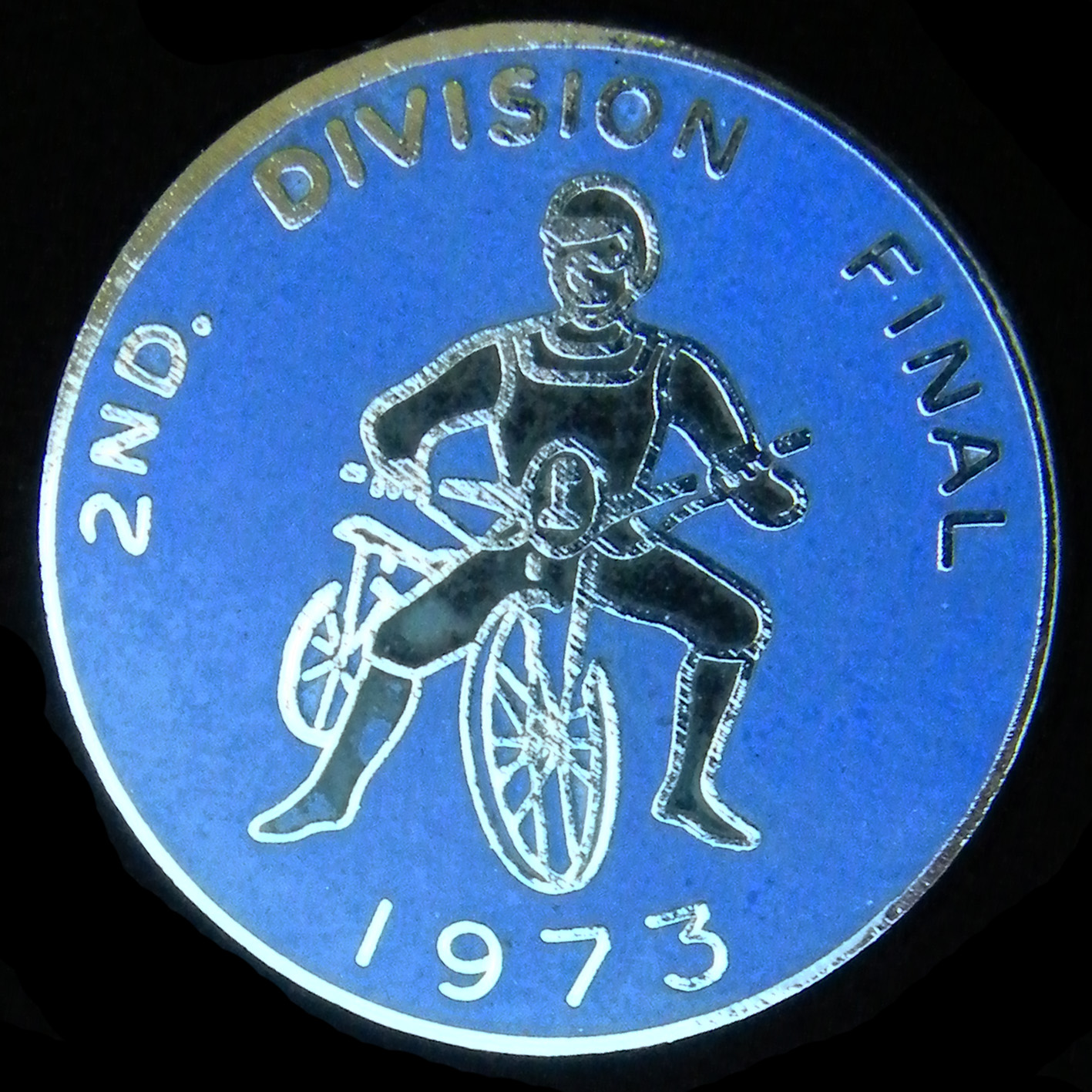 2nd Division (Speedway) Riders Championship lapel Badge