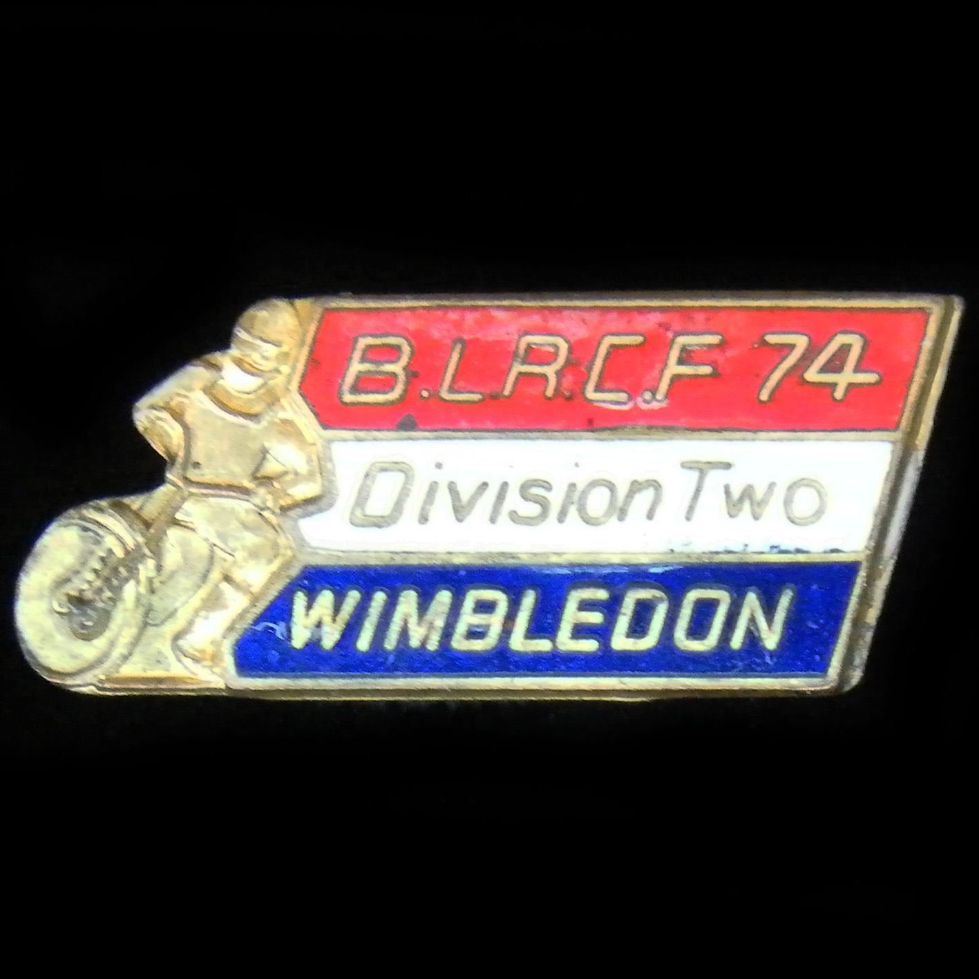 2nd Division (Speedway) Riders Championship lapel Badge