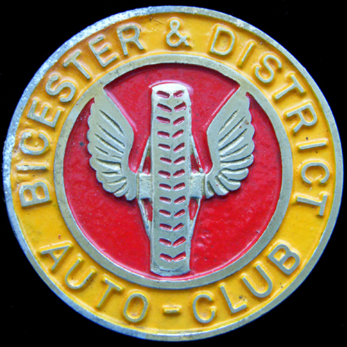 Bicester & District Auto Club Car Badge