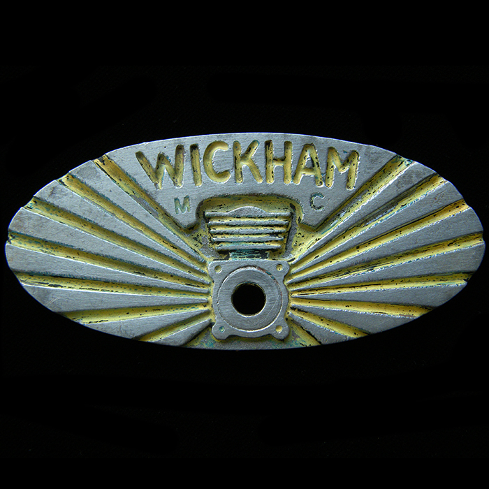 Wickham Motor Club Car Badge