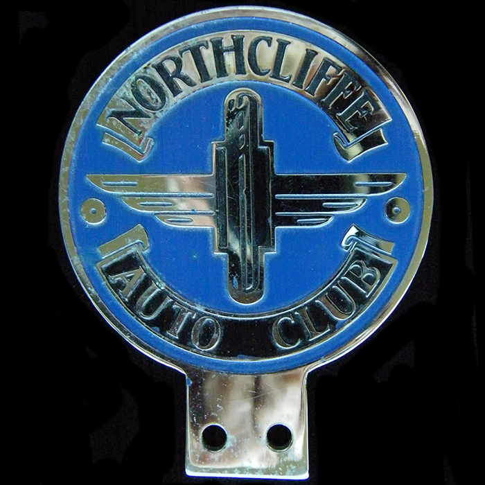 Northcliffe Auto Club Car Badge