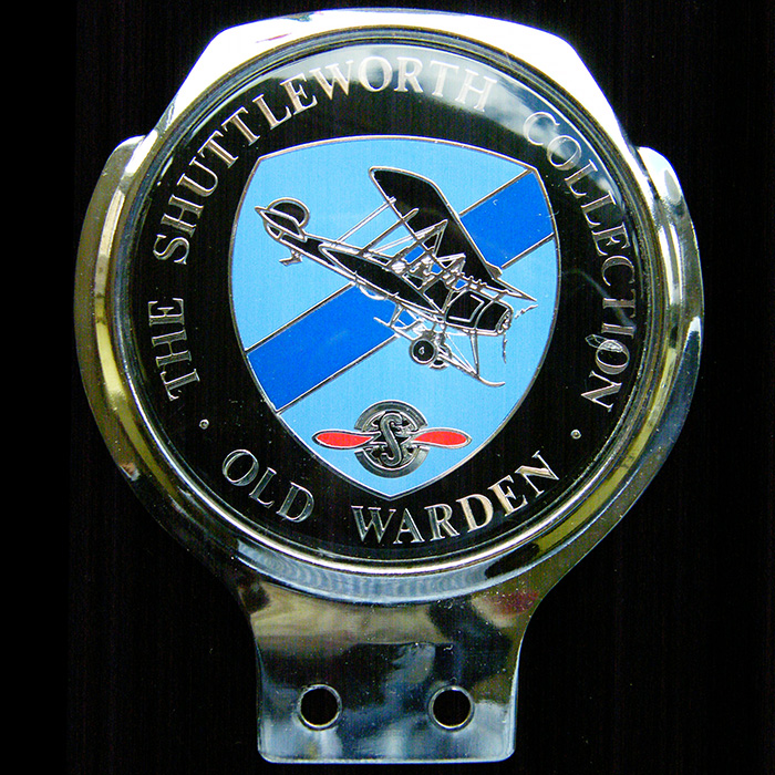 Shuttleworth Collection car badge