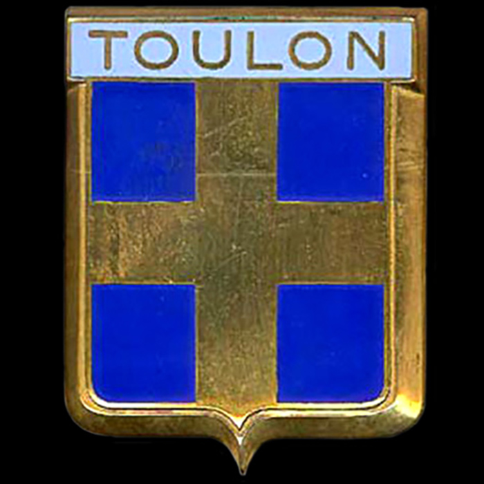 Toulon Car Badge (Drago)