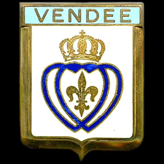 Vendee Car Badge (Drago)