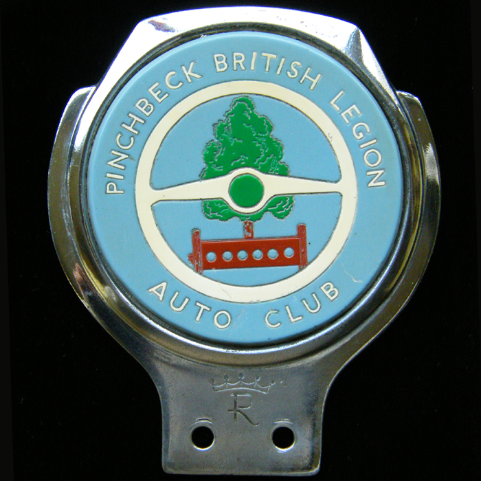 Pinchbeck British Legion Auto Club car badge