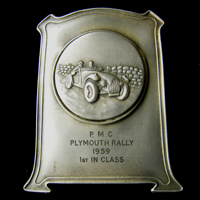 Plymouth Rally Plaque