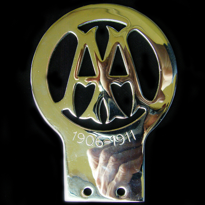 Automobile Association Stenson Cooke badge 1906 - 1911