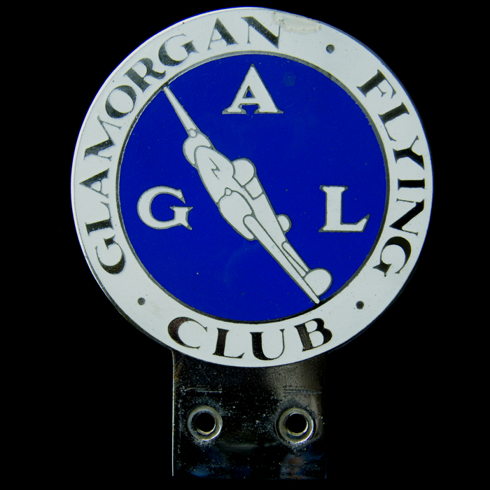 Glamorgan Flying Club Car Badge