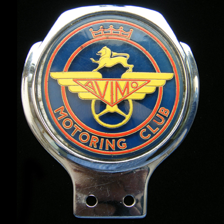  Avimo Motoring Club Car Badge