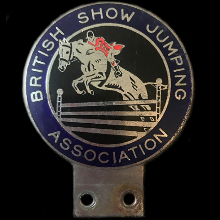 British Show Jumping Association car badge