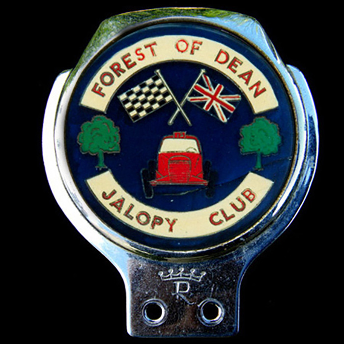 Forest of Dean Jalopy Club car badge