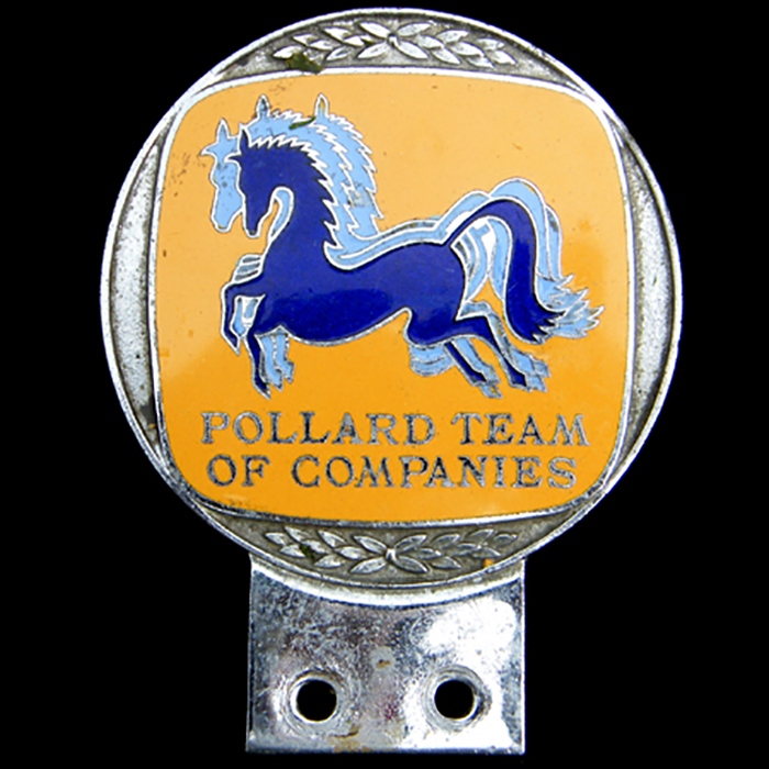 Pollard Team car badge