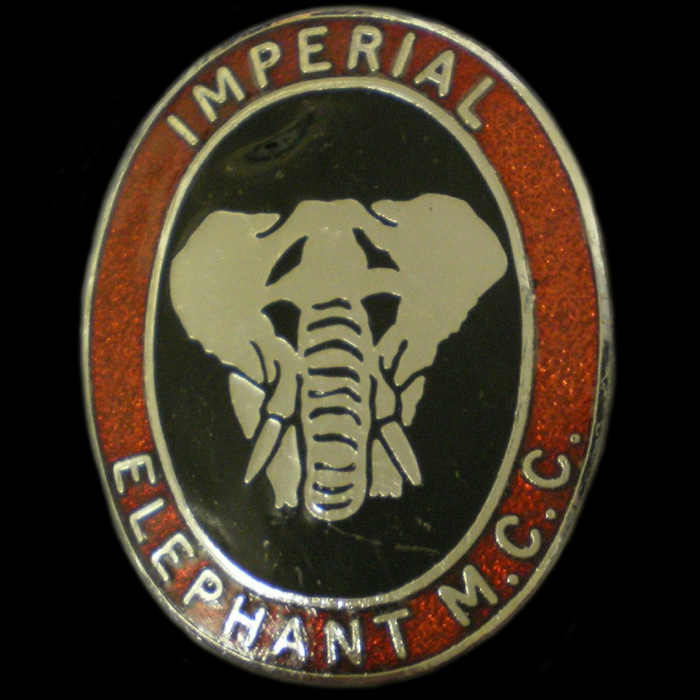 Nigeria Africa Police (retired) Elephant Car Badge