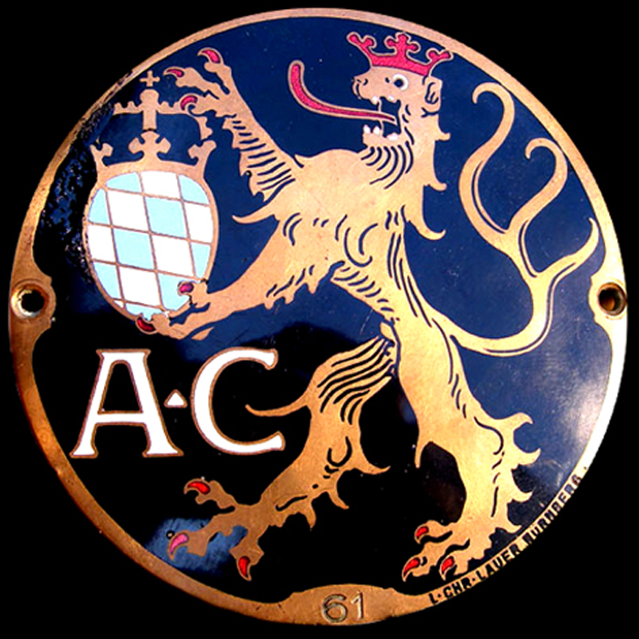 L-chr Lauer Nurberg car badge