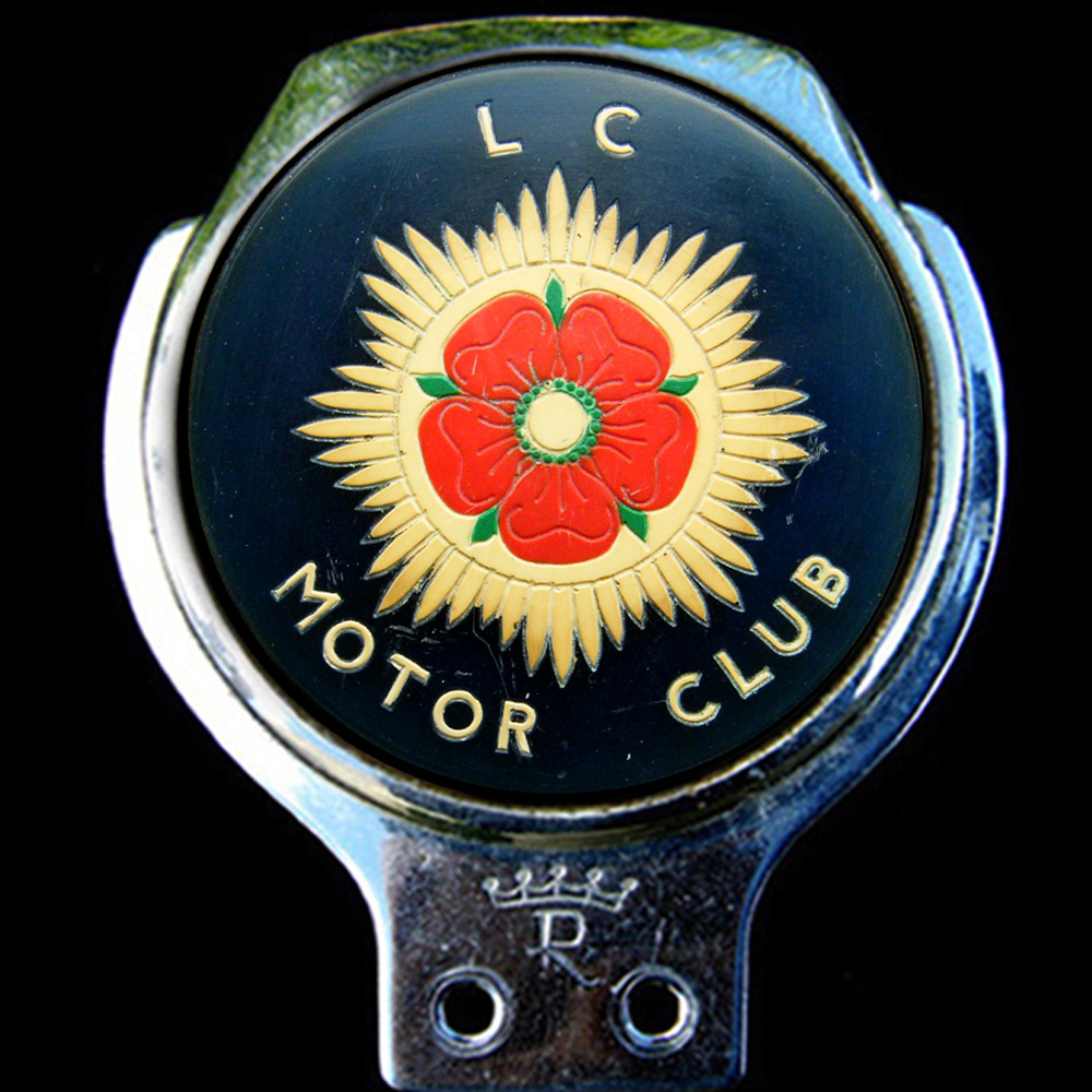 Lancashire Constabulary Motor Club car badge