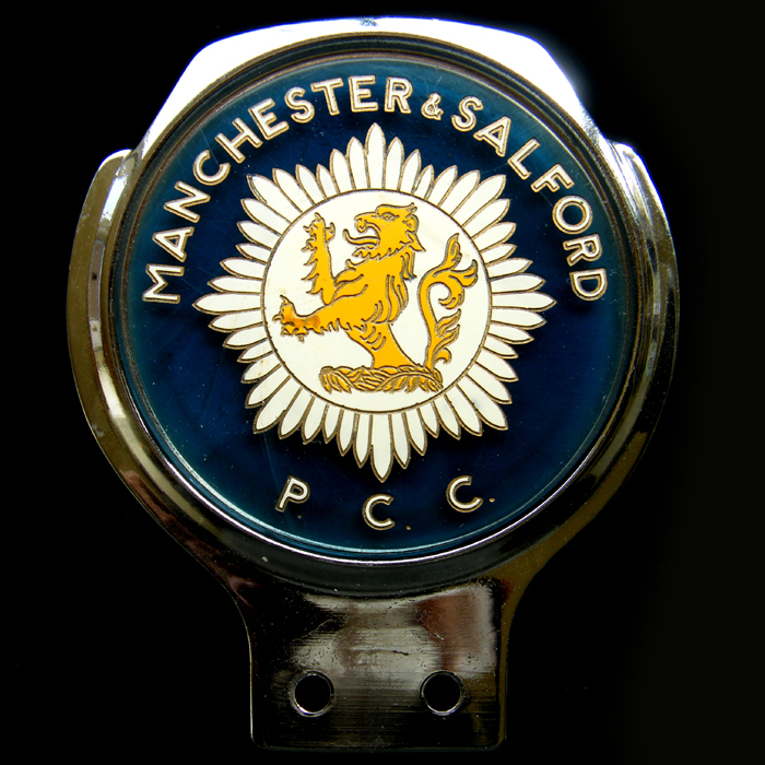Manchester & Salford Police Car Club car badge