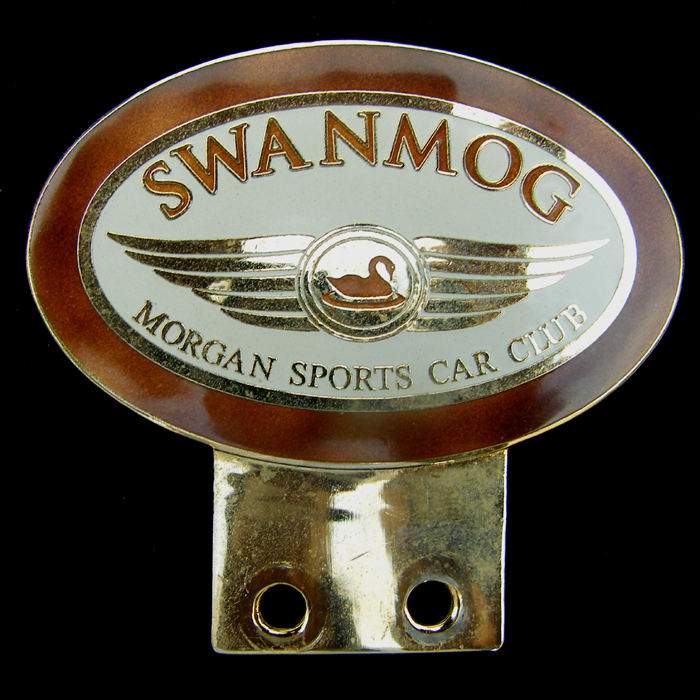 Swanmog Morgan Sports Car Club car badge