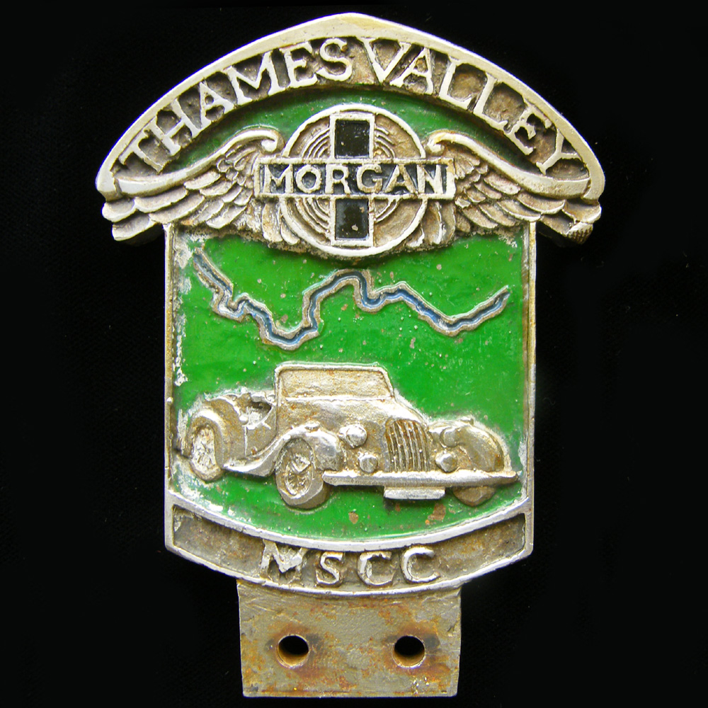 Morgan Sports Car Club Thames Valley car badge