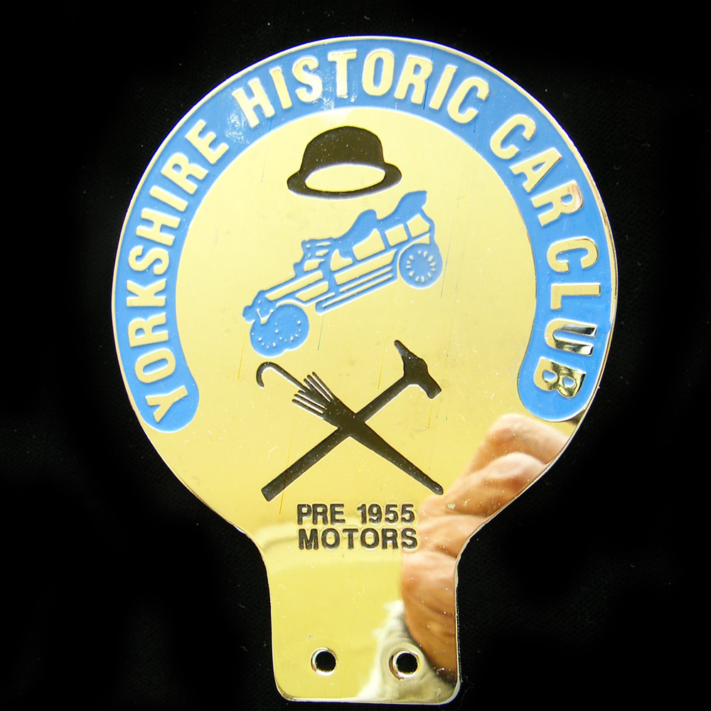 Yorkshire Historic Car Club car badge