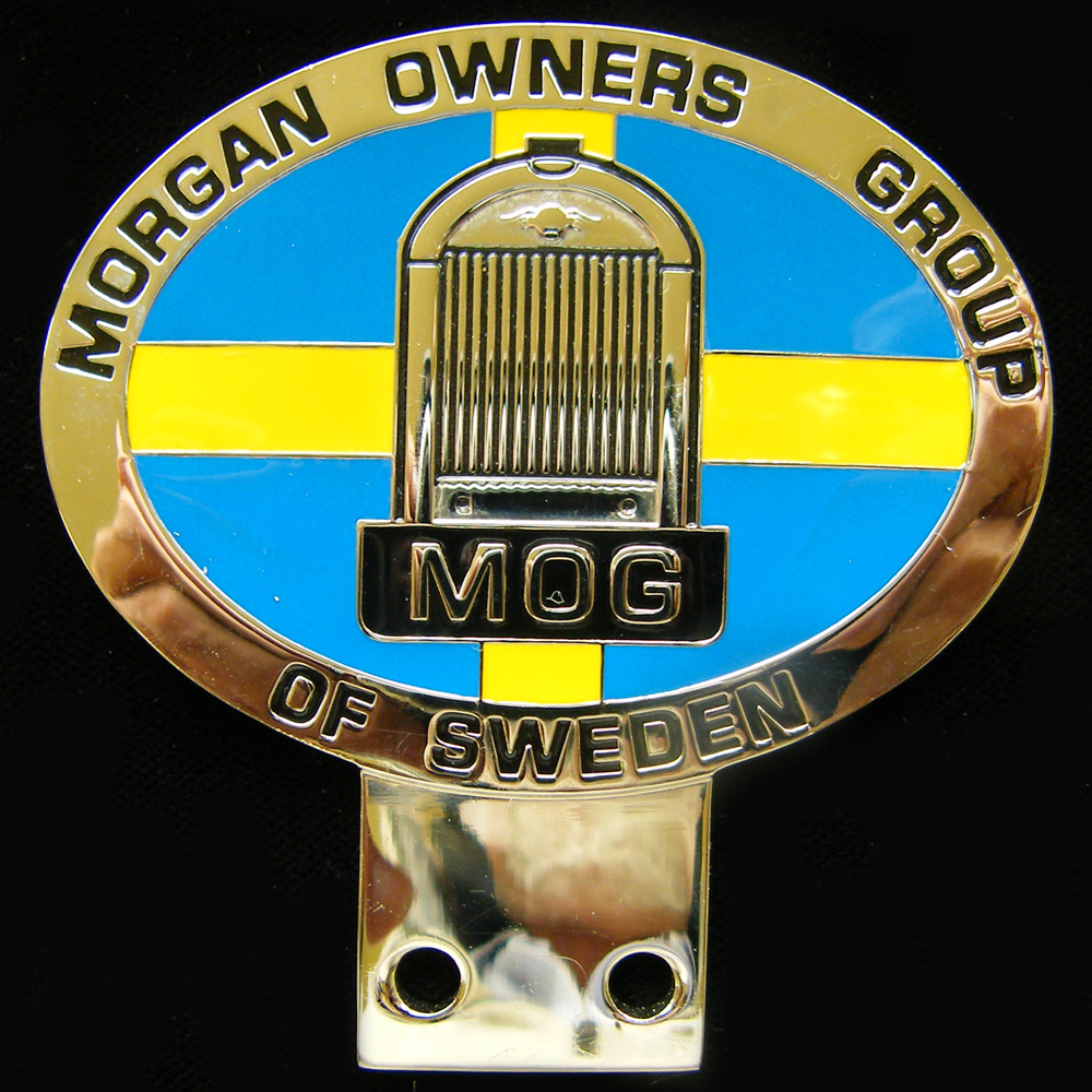 Morgan Owners Group of Sweden car badge