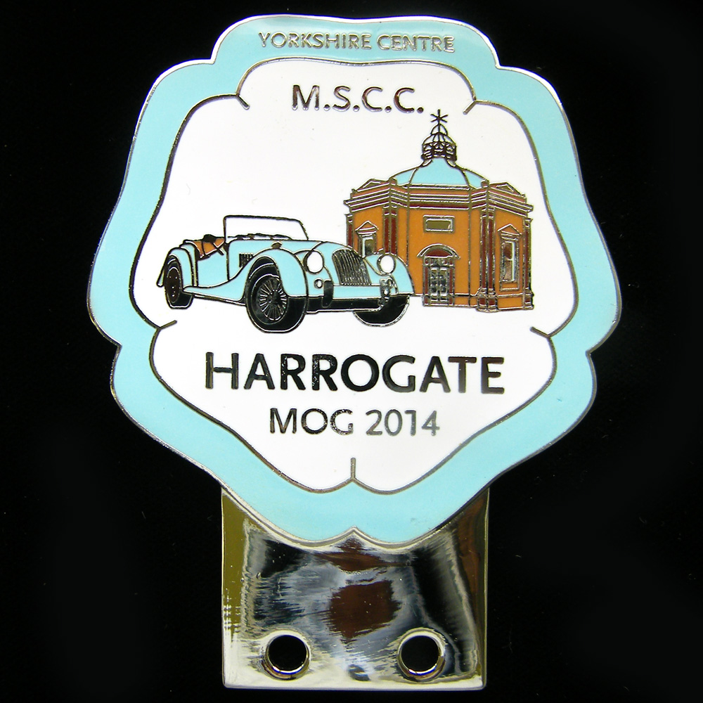 Morgan Sports Car Club Harrogate car badge