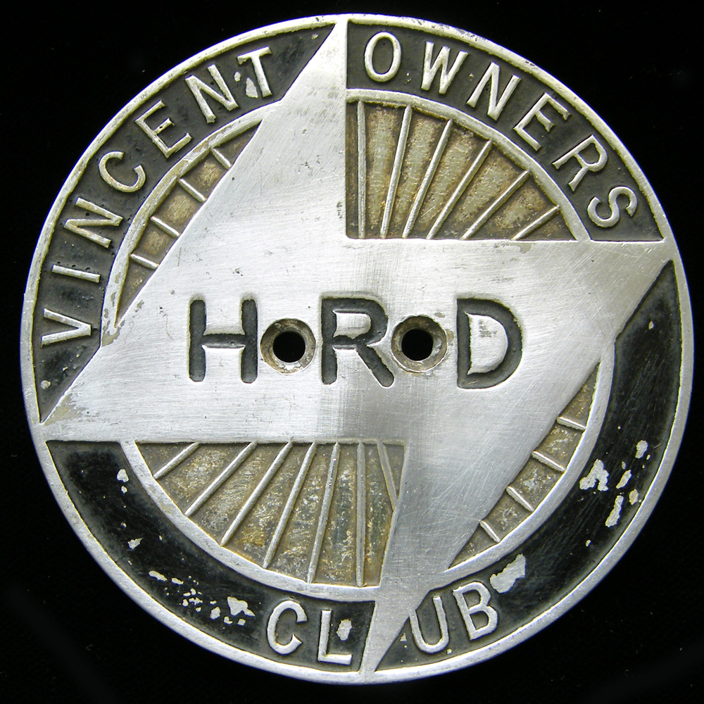 Vincent H R D Owners Club