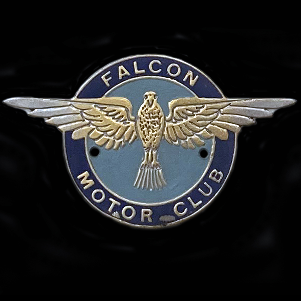 Puckeridge Herts Falcon Motor Club Car Badge