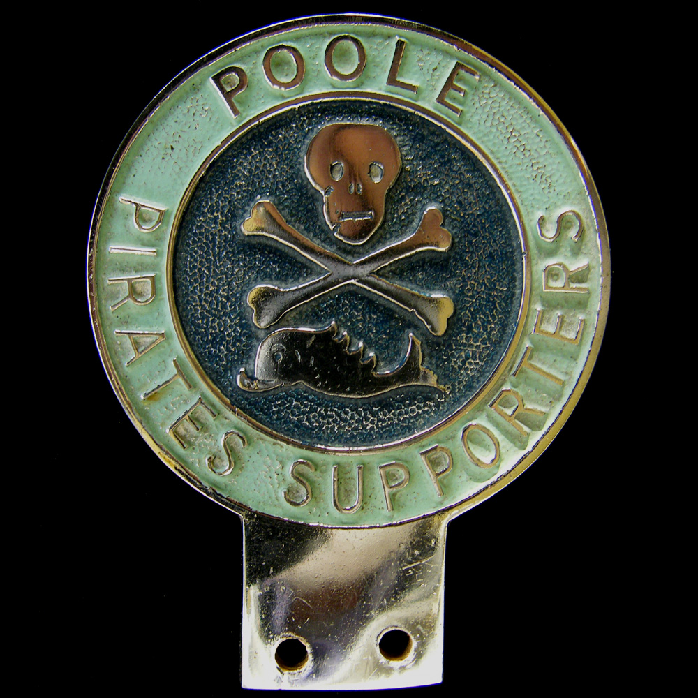 Poole Pirates Supporters Speedway Car badge