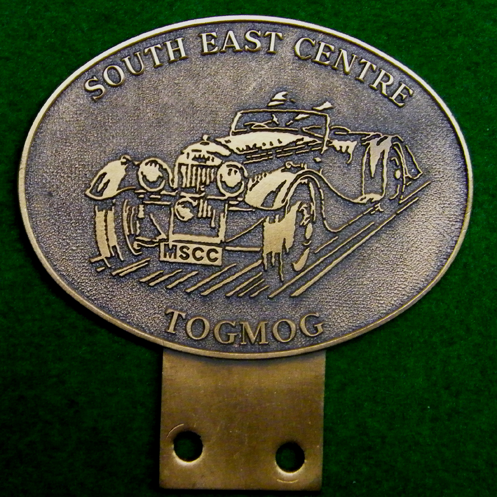 Morgan Togmog Centre Car Badge