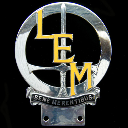 League of Empire Motorists Car Badge