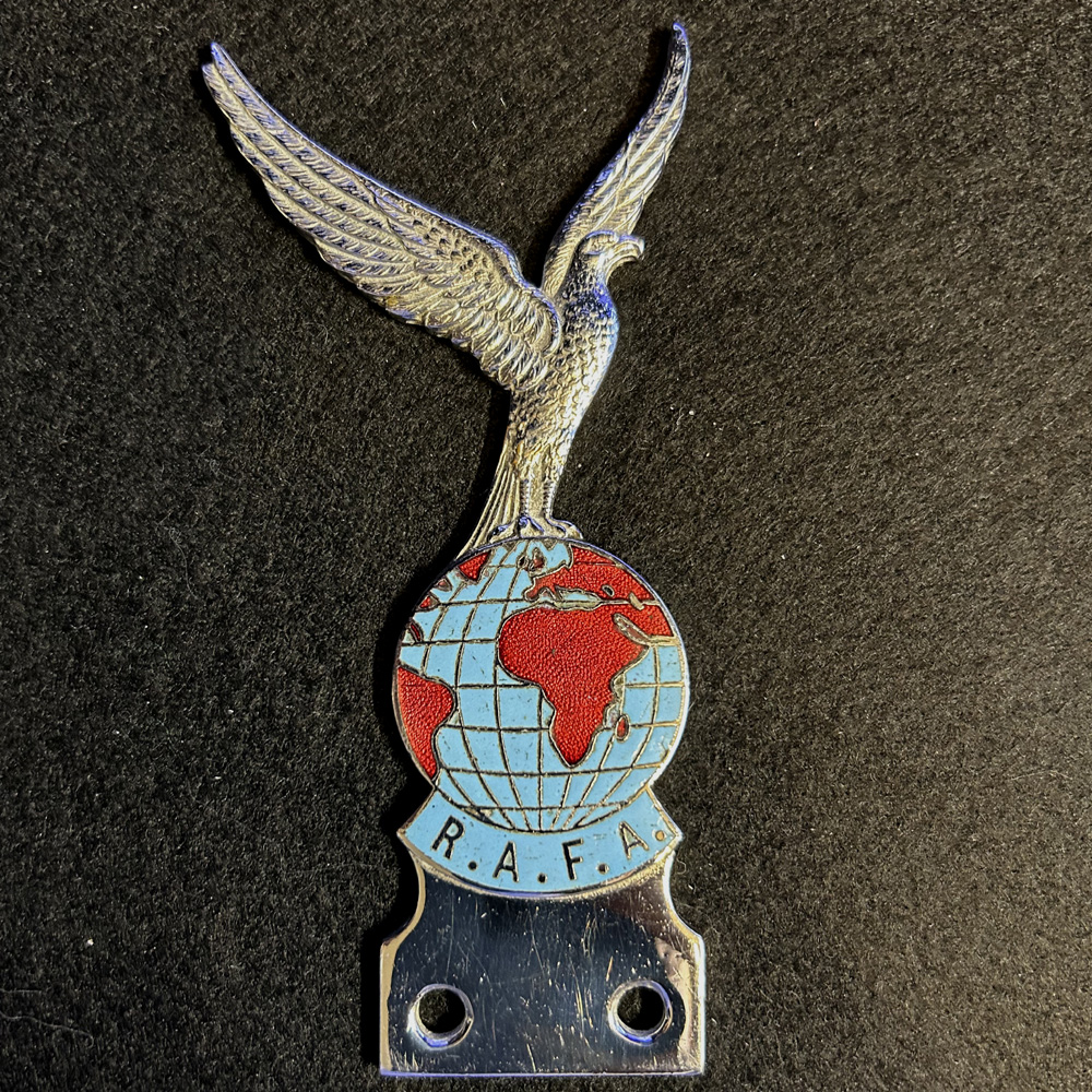 Royal Air Force Association Car Badge