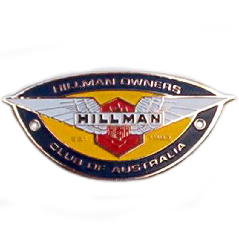Hillman Owners Club of South Australia car badge