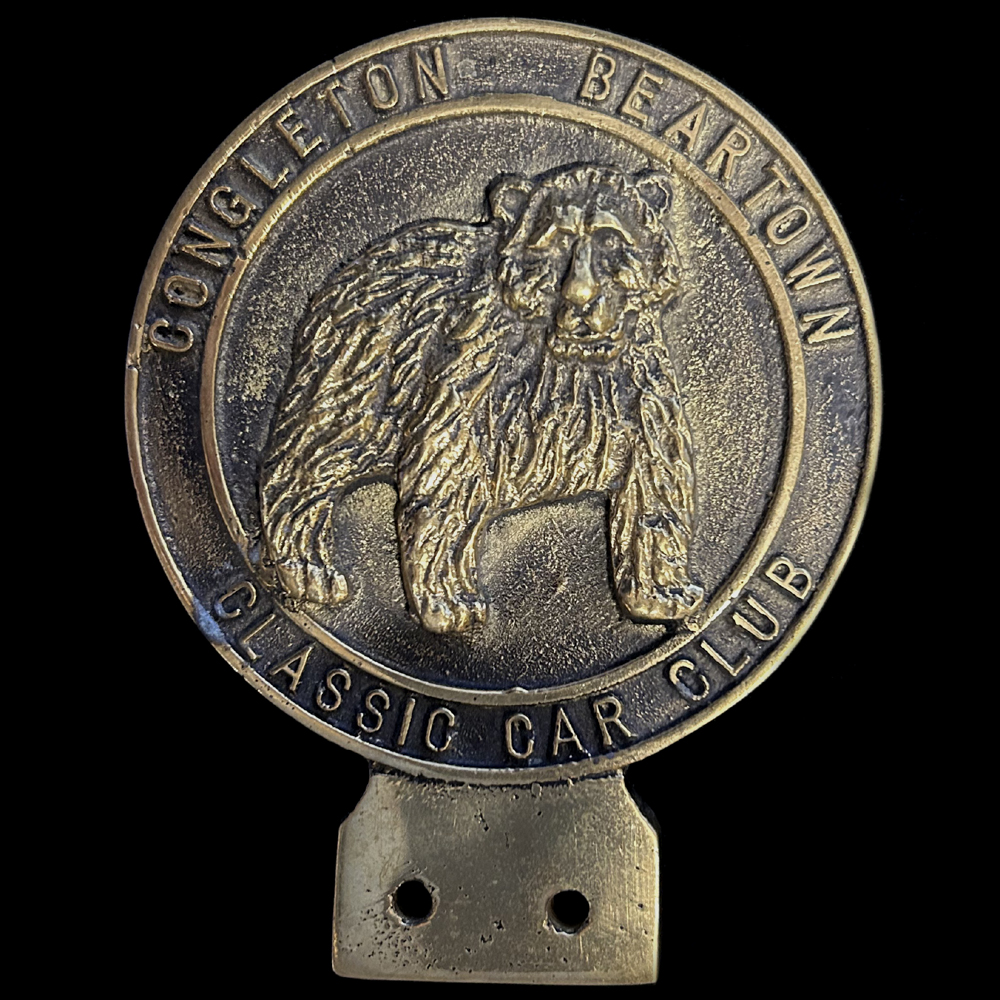 Congleton Beartown Classic Car Club car badge