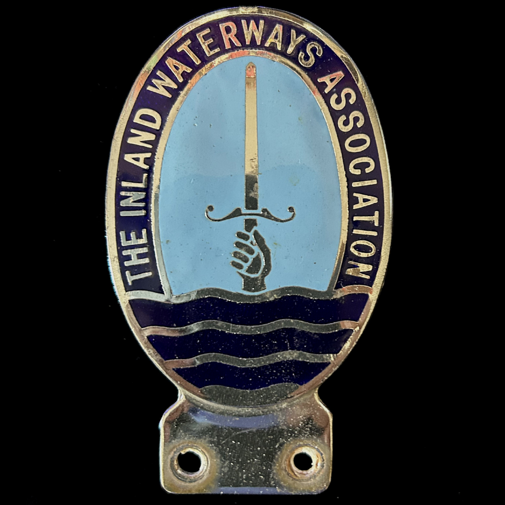 The Inland Waterways Association Car Badge
