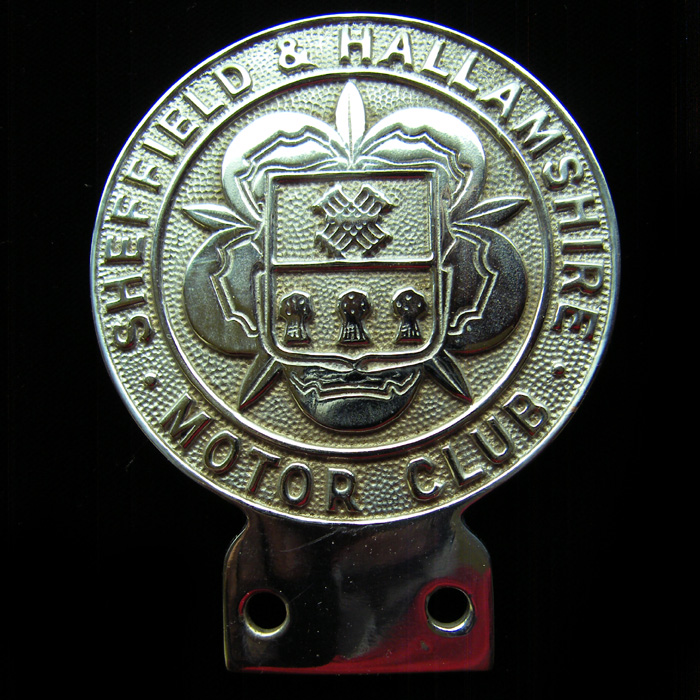 Sheffield and Hallamshire Motor Club badge