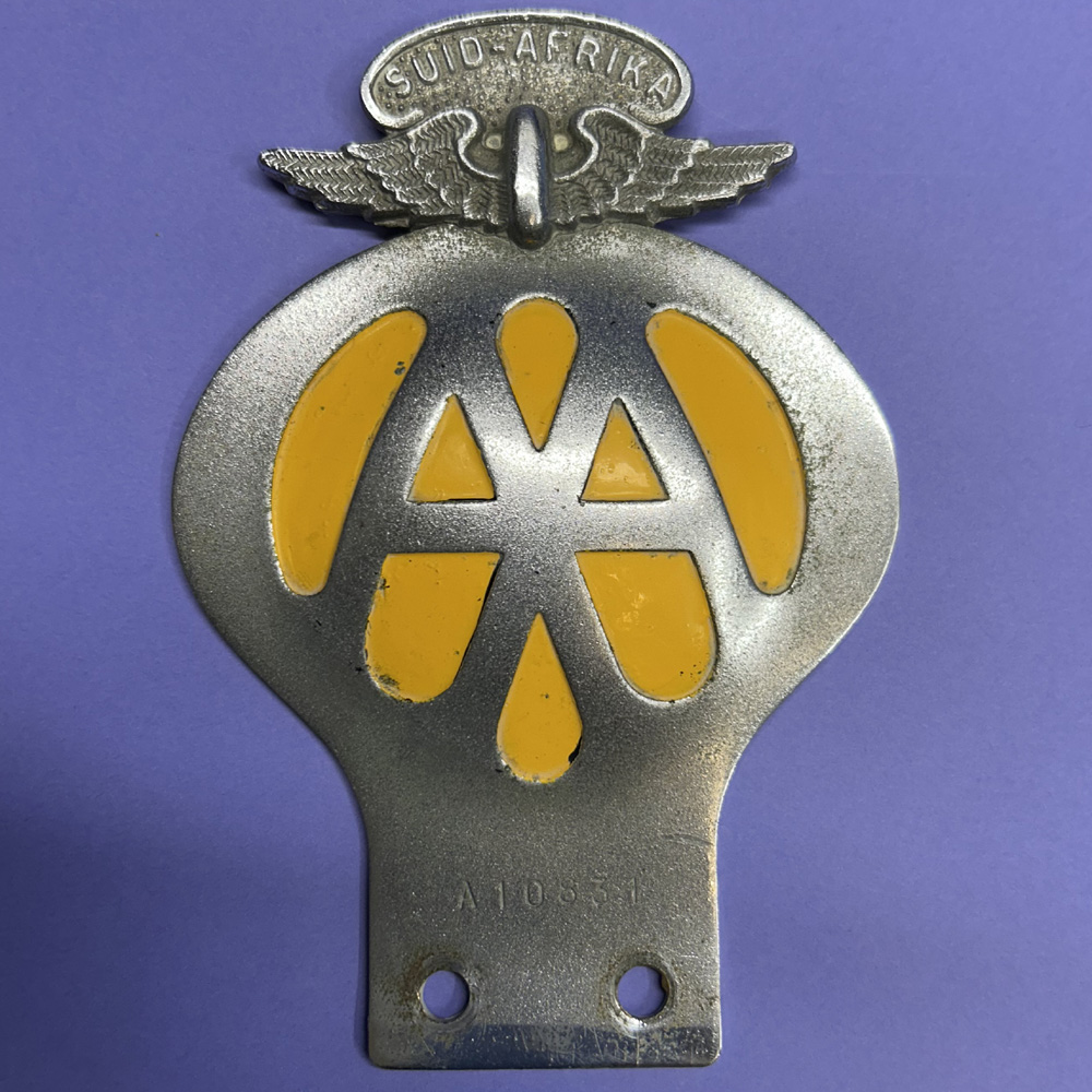 AA Suid-Africa car badge