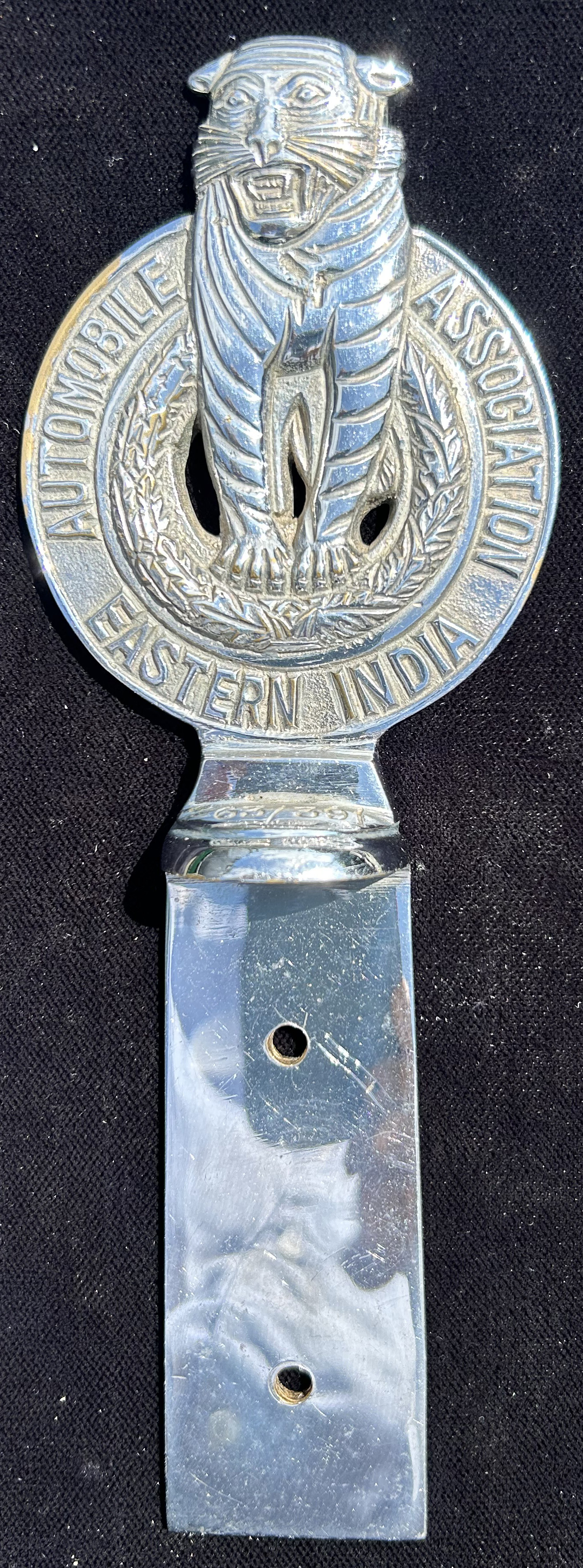 East India badges hood ornament car mascot