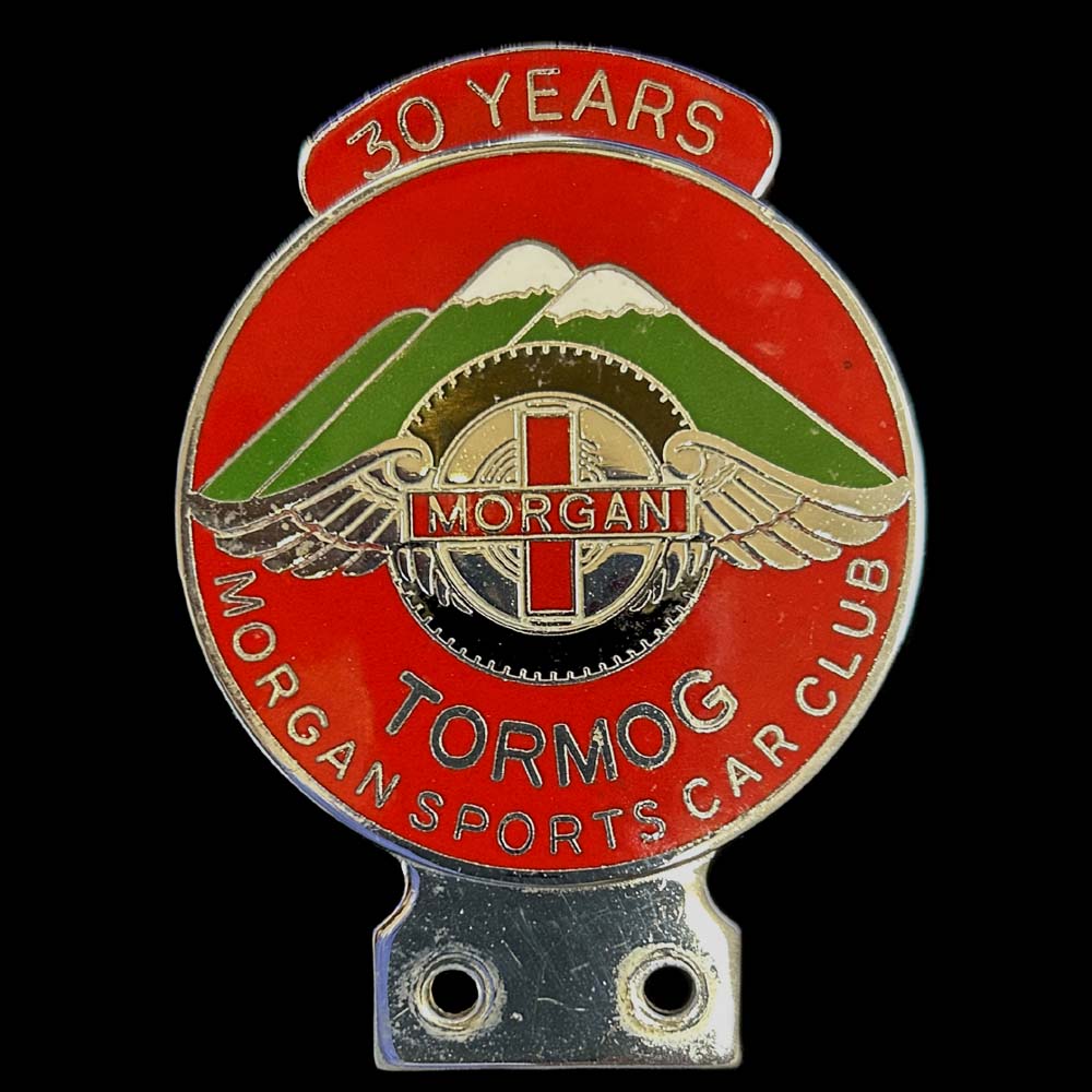 Morgan Sports Car Club Tormog Badge with 30 Years addition.