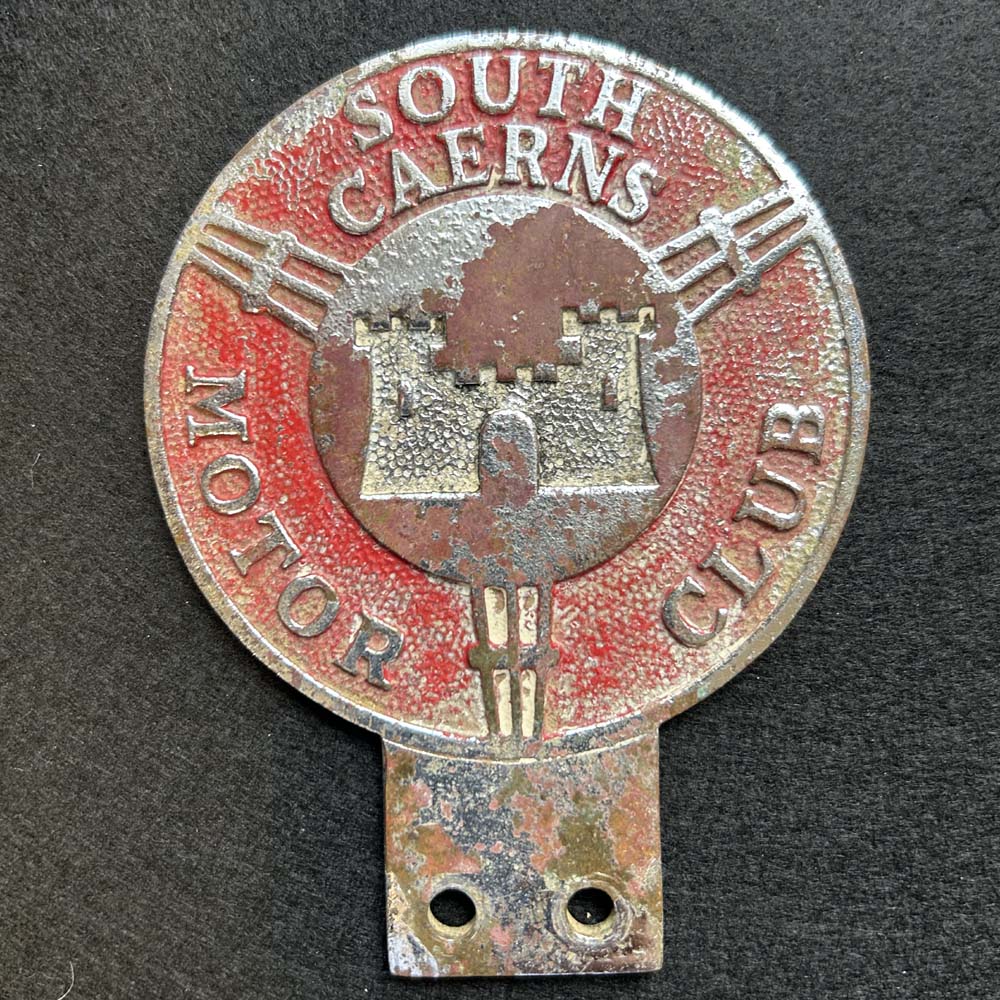 South Caerns Motor Club Car Badge