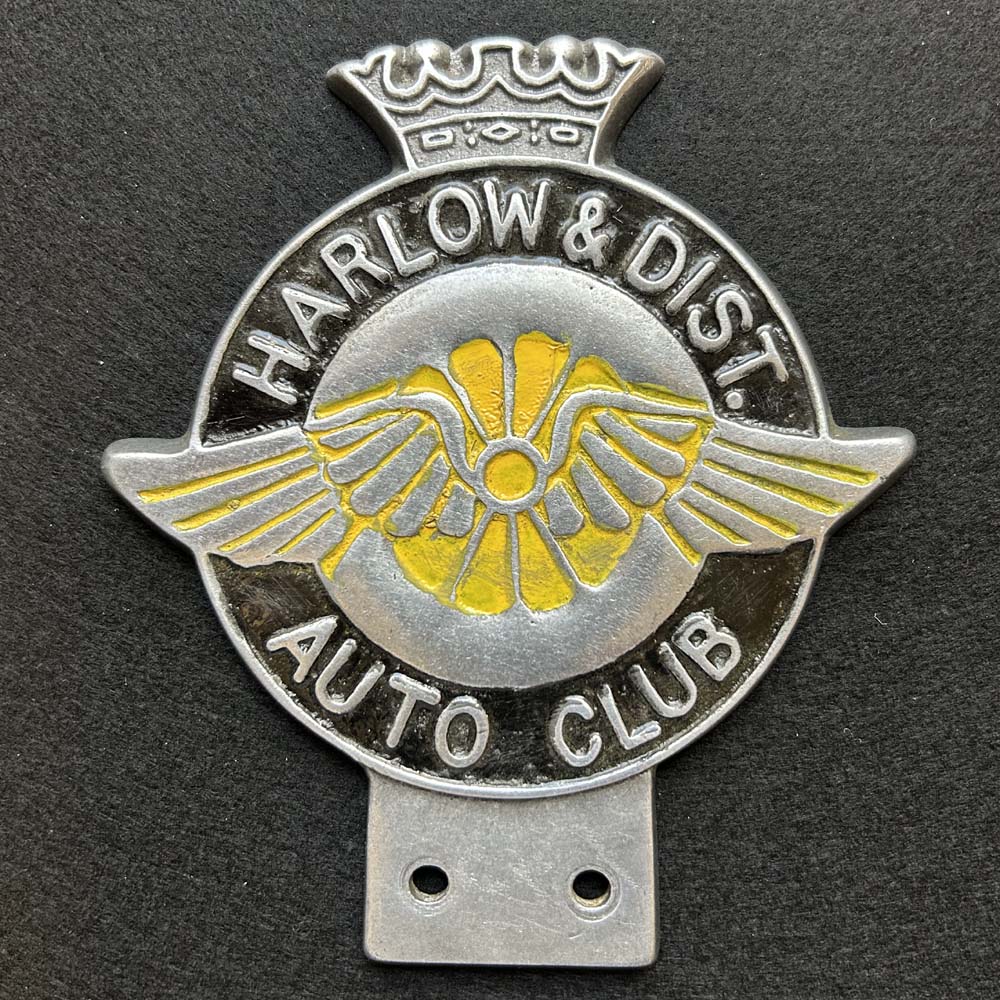 Harlow & District Auto Club Car Badge